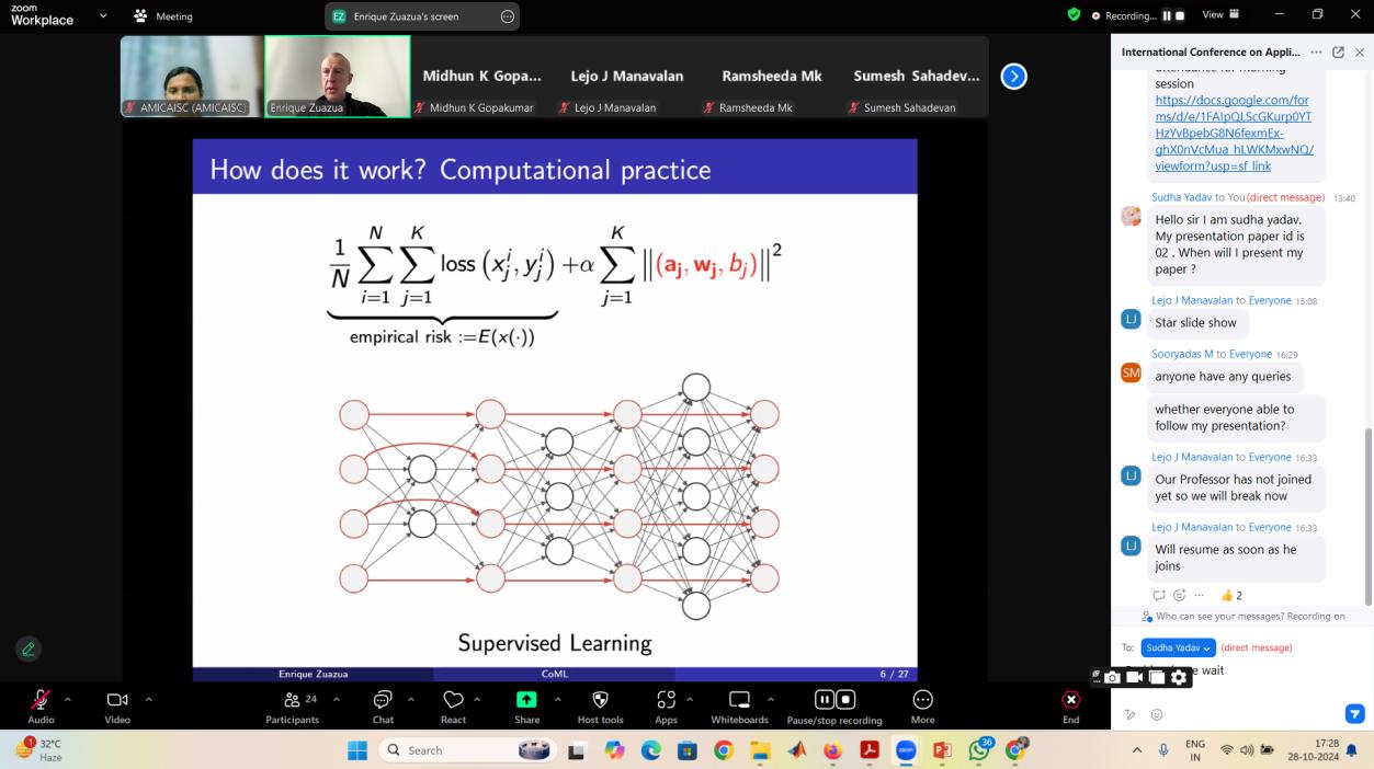 International Conference on Applied Mathematics and Data Science (IC-AMDS24) gallery
